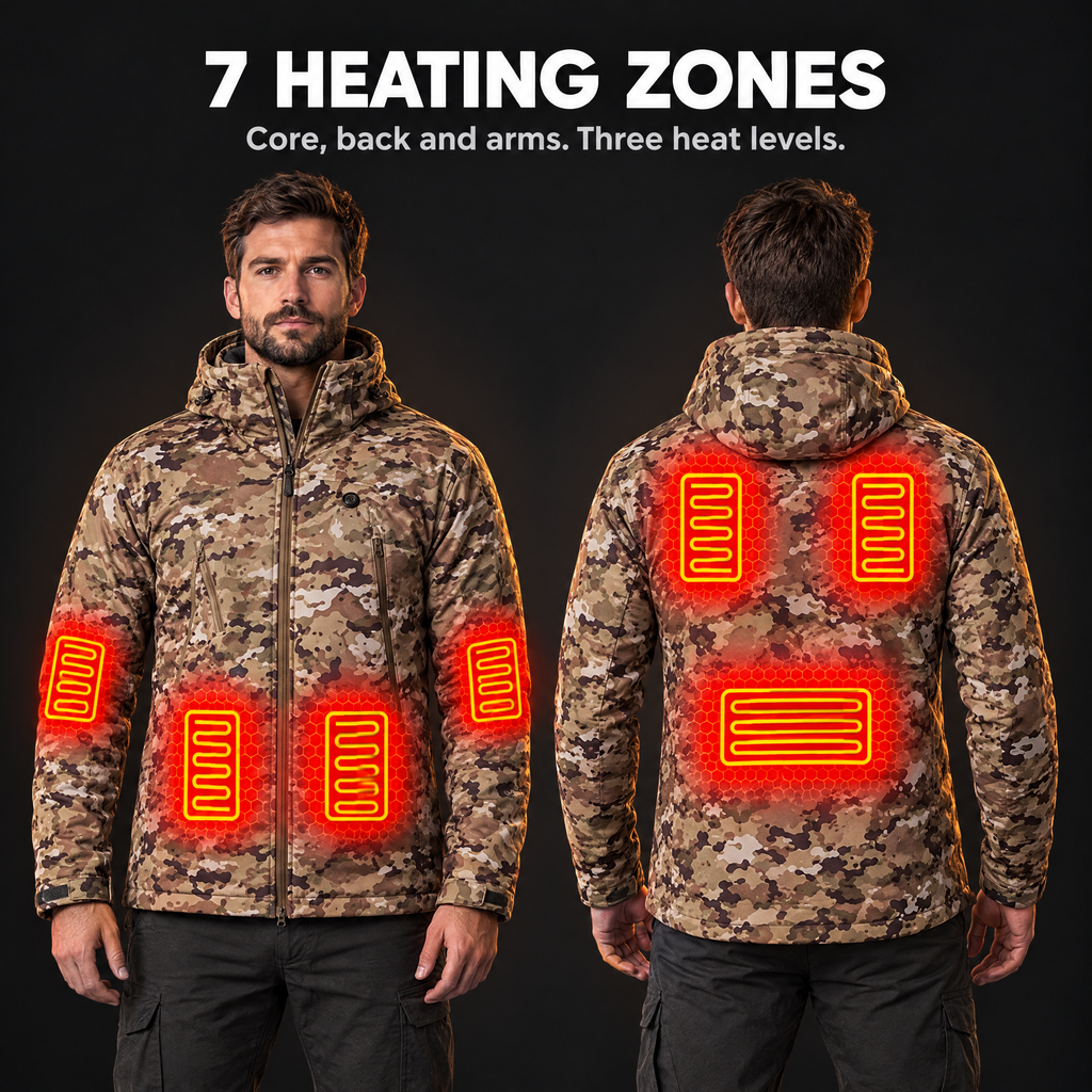 Heated Camo Jacket