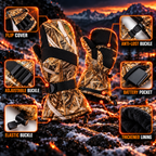 Veyrno Camo Heated Gloves