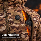 Heated Camo Jacket